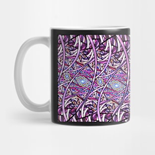 Violet kaleidoscope Mug